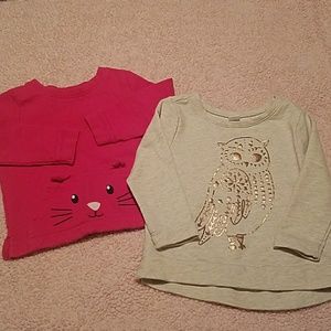 Two Long sleeve sweatshirt bundle